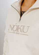 Load image into Gallery viewer, Nōku Waitohu Zip Crew -Cream
