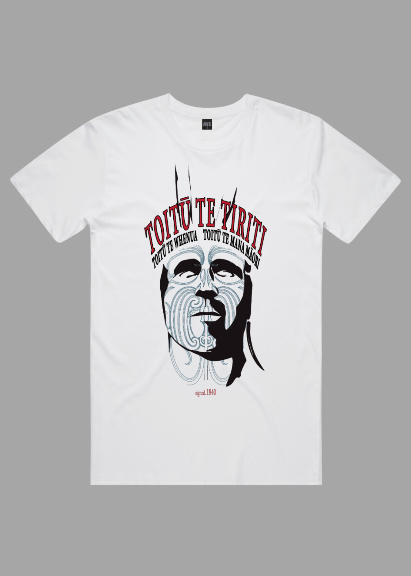 Toitū Vintage T-shirt -White